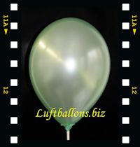 Video: Luftballon Perlmutt Gruen